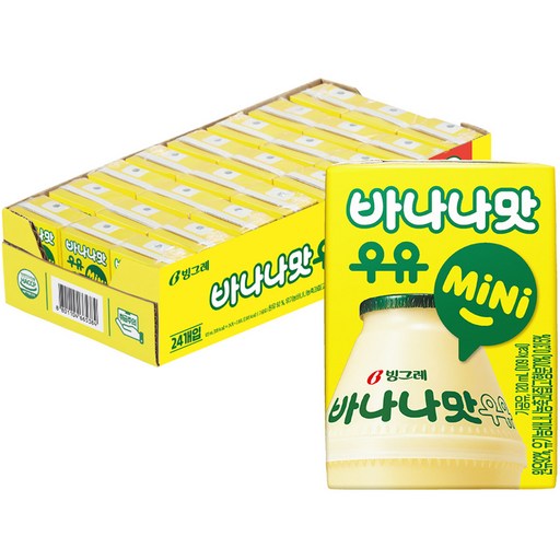 빙그레 바나나맛우유 24개 세트