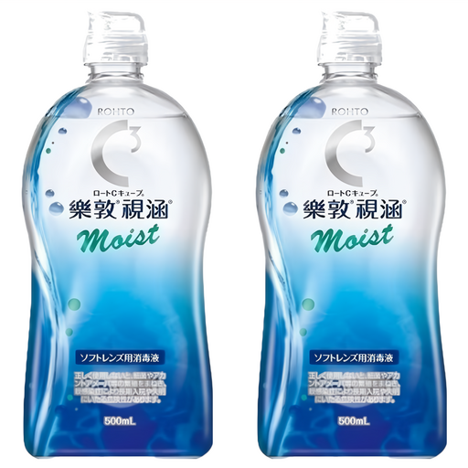ROHTO 樂敦 視涵 水感多效保養液 長效保濕, 500ml, 2瓶
