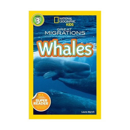 영문 영어 유아 도서 내셔널지오그래픽 kids Res Level 3: Great Migrations Whales Paperback 미국판 2170751