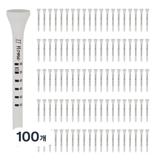 제이제이홈 스텝조절 우드 골프티,