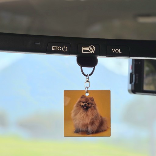 차량 사진걸이 차량용 액자 차사진꾸미기 룸미러 포토 액자 자동차 남자친구 선물