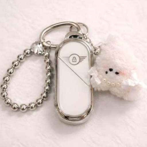 2025 미니 쿠퍼 신형 키홀더 키케이스 키링 선물포장, 01, white