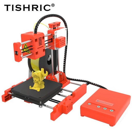3D프린터 TISHRICX 데스크탑 미니 3D 프린터 교육 패턴 DIY 디자이너 모델 원 클릭