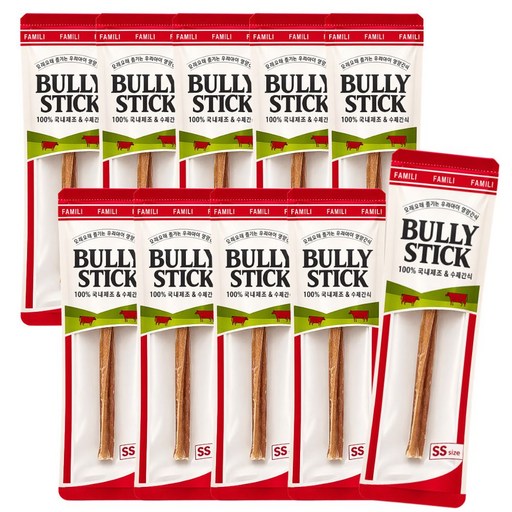 파밀리 강아지 불리스틱 간식