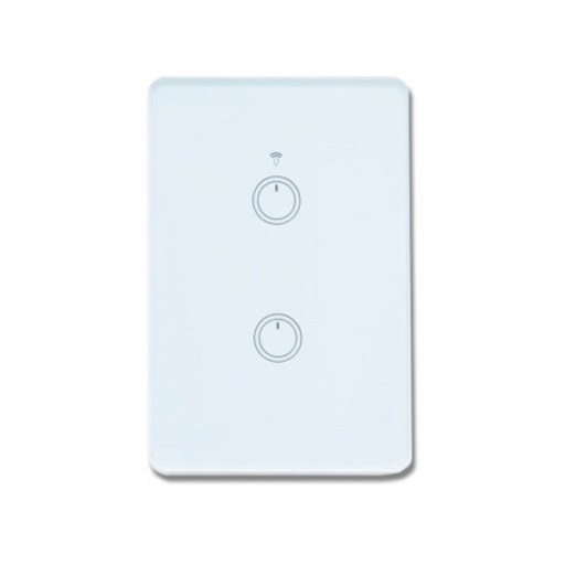 스마트빌 스마트 wifi iot 원격 제어 2구 화이트 스위치 2A440W