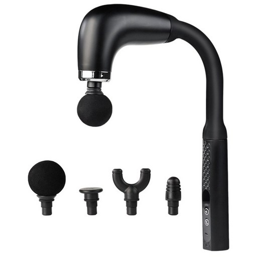 AOSS  진동 핸디 마사지건 강력 진동 갈고리형 휴대용 무선 안마기