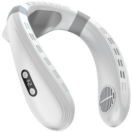 New 대형냉각패드 위니쿨 급속냉각 넥선풍기 BLDC 대용량5200mAh, W1026, 클래식화이트