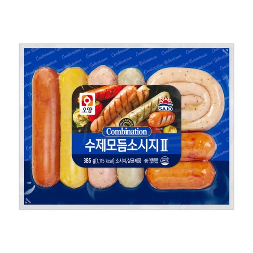 사조오양 수제모듬소시지 385g (냉동)