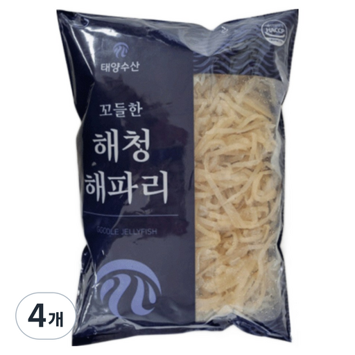 해파리 (원료80% 정제염수 20%) 무염 해파리 냉채