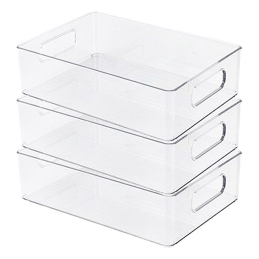 마켓피오 홈 투명 다용도 pp 정리 수납함