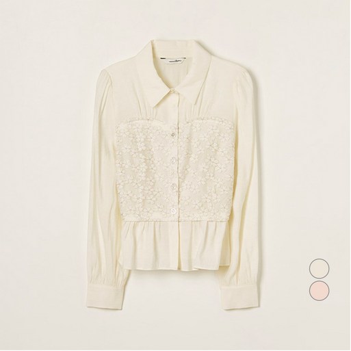 로엠 여성용 뷔스티에 매칭 블라우스