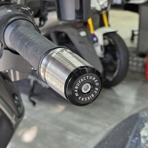 바이커스 고중량 900g 오토바이 핸들발란스 바앤드캡 PCX 엔맥스 XMAX 포르자 슈퍼커브 ADV125 350, 1세트