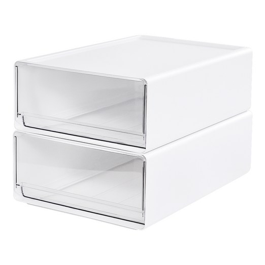 까사마루 올림 서랍장 대형, 화이트, 2개