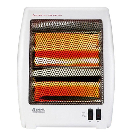 신일 2단 석영관 히터, SEHG800, white