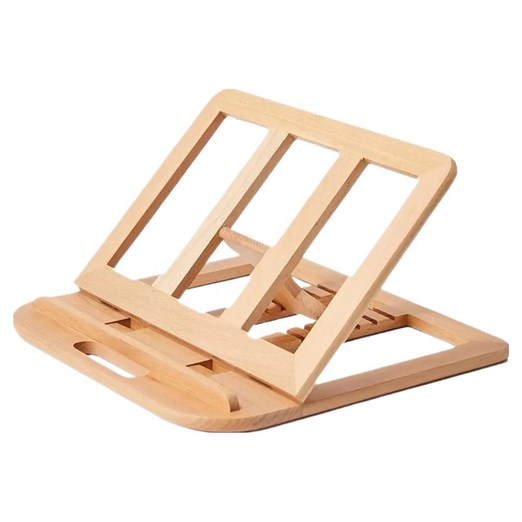 미네릭 나무 노트북 거치대 높이 조절 접이식 쿨링 스탠드 S145