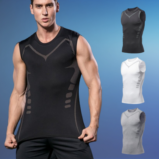 BYMSPORT 트레이닝 쿨 런닝 111 민소매 나시