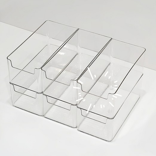 다용도 투명 정리함 10개, 10개, 투명