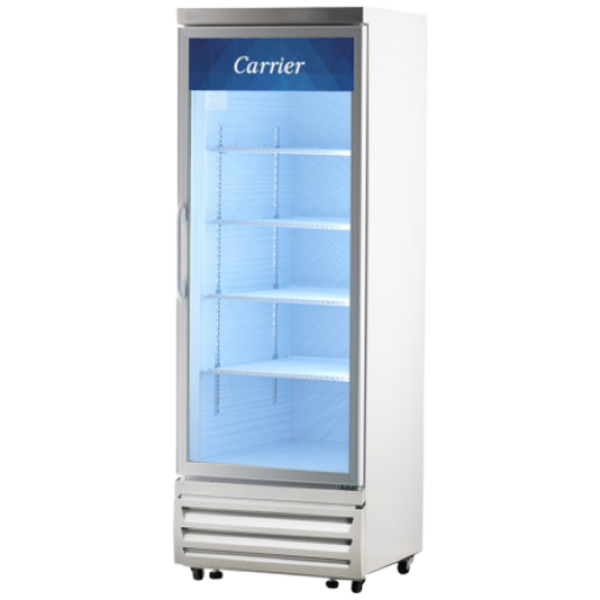 캐리어 CSR-480F1H 간냉식 -18도 수직형 컵냉동 냉동고 약국 음료수 주류 식당 카페 쇼케이스 이미지 2