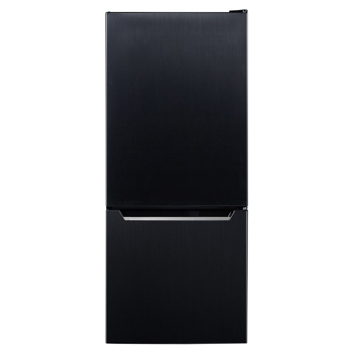 캐리어 클라윈드 일반형냉장고 방문설치, 블랙 메탈, CRF-CD117BDC
