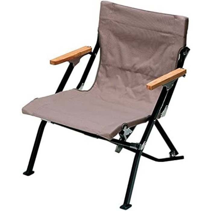 스노우 피크 LV-093GY 로우 체어 그레이 의자, 단일상품