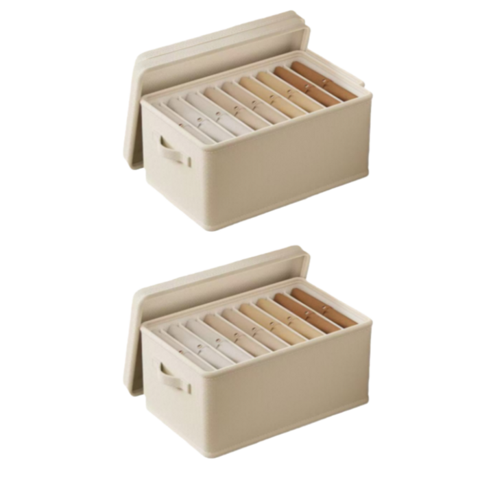 신상 침실용 옷 수납박스 대용량 접이식 의류 정리함