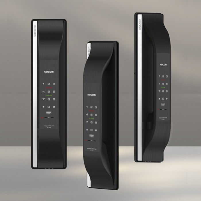 코콤 오토락 도어락 HP-910 HP910 푸쉬풀도어락 교체설치 / 키