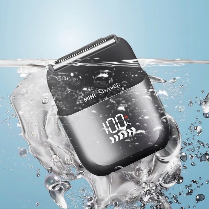 SEVOREN 남자 전기면도기 생활방수 건식 습식 면도 소형 휴대용 왕복면도기 여행용 미니 전동 면도기