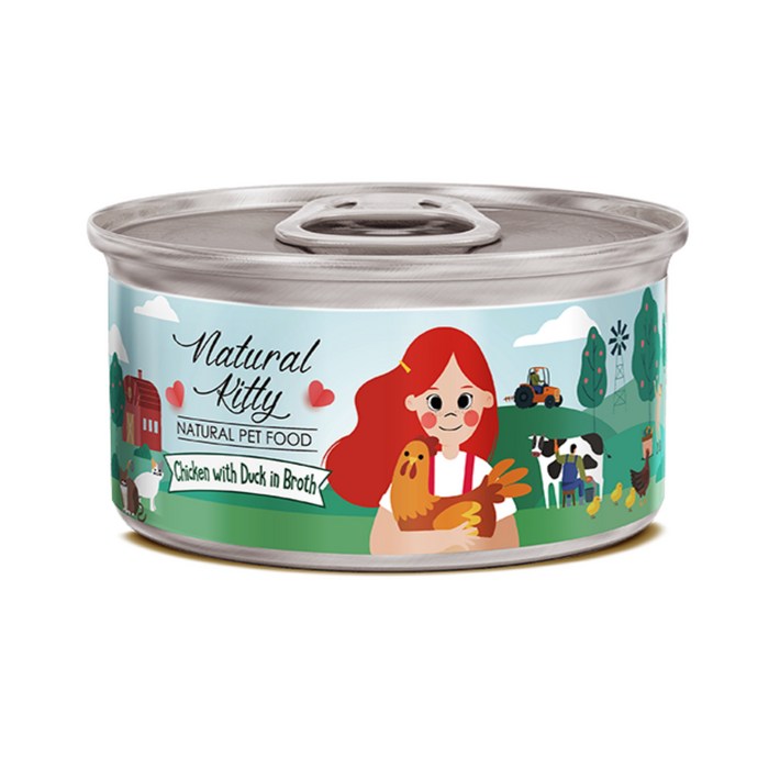 내추럴키티 고양이 내추럴 간식 캔