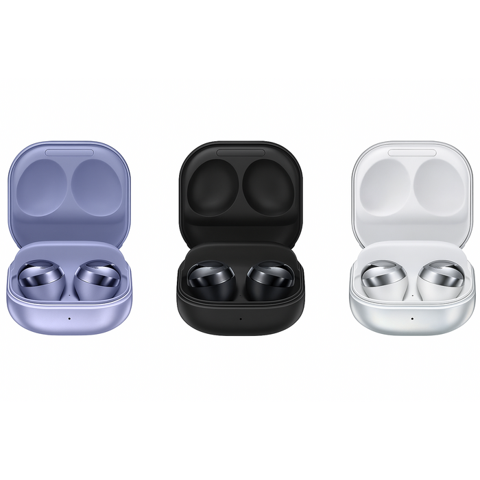 버즈프로 중고 왼쪽 오른쪽 본체 충전케이스 풀세트 이어폰 단품, 화이트