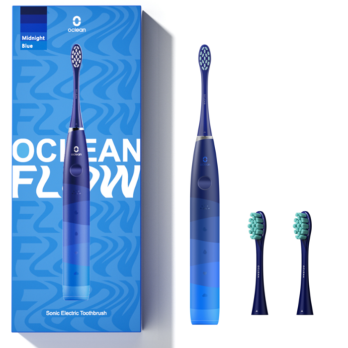 한정특가 32800원오클린 Oclean Flow 음파전동칫솔본체칫솔모 3개 1년 2번만 충전 분당 76000회 IPX7방수, 블루, 1개, 블루세트 한정특가 32800원오클린 Oclean Flow 음파전동칫솔본체칫솔모 3개 1년 2번만 충전 분당 76000회 IPX7방수, 블루, 1개, 블루세트