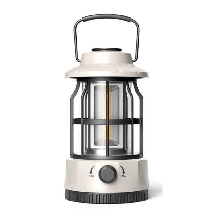 타닥 로이스토 캠핑 랜턴 IPX4등급 방수 밝기조절 4 Color 감성 LED 조명, 1개, 샌드베이지S