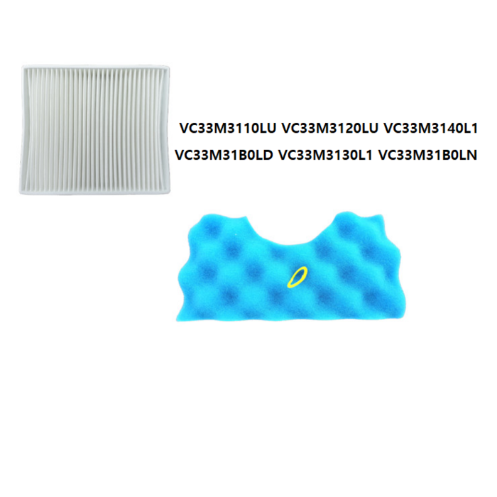 (호환)삼성 청소기  스펀지 먼지통 필터 배기 필터 VC VC33M3110LU VC33M3120LU VC33M3140L1 VC33M31B0LD VC33M3130L1 VC33M31B