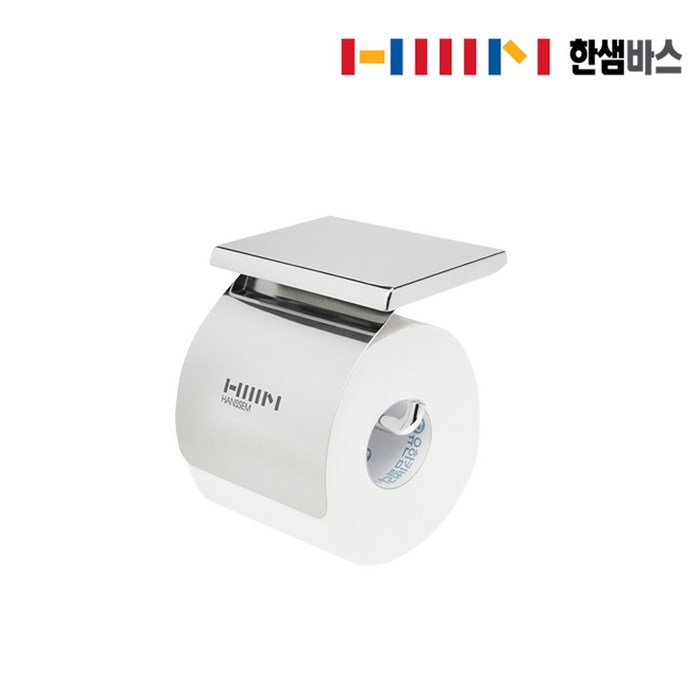 한샘 욕실 휴지걸이 10001, 1개, 크롬