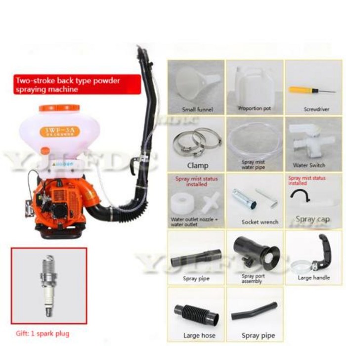 비료살포기 농업용 분사기 배낭 엔진 살충제 및 분무기 3WFS3A3WF3A 2 또는 4 스트로크 액체 포드워 칼슘 염화물