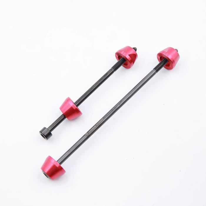 Brompton 전방 및 후방 허브 티타늄 합금 액슬 센터 슬로우 릴리즈 로드, T P 라인, 74 112mm