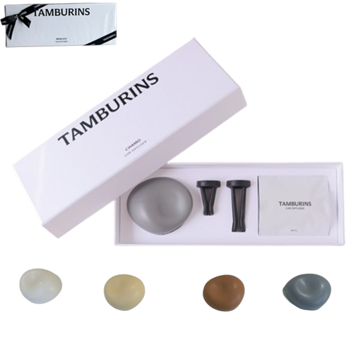 [리본포장] 탬버린즈 TAMBURINS 카 디퓨저 차량용 방향제 4가지 향 중 택1