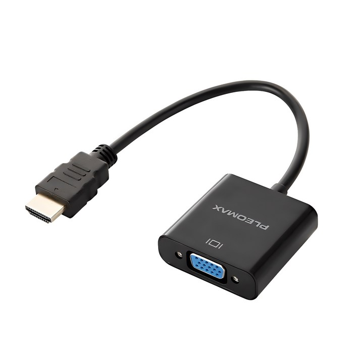 플레오맥스 HDMI M TO VGA F 컨버터 ITHV01, 1개, 17cm 플레오맥스 HDMI M TO VGA F 컨버터 ITHV01, 1개, 17cm