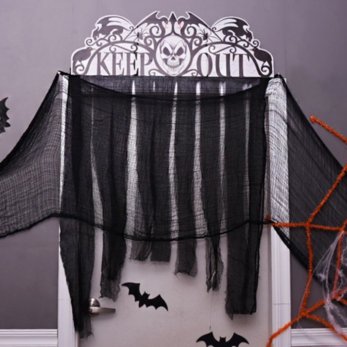 파티해 호러 도어 데코커튼