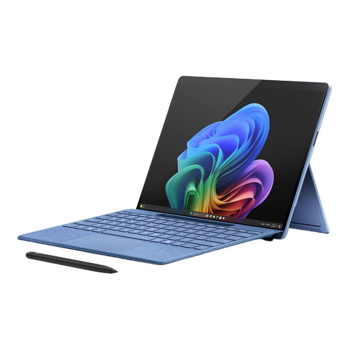 마이크로소프트 2024 서피스 프로 13 스냅드래곤 X Elite Qualcomm Adreno GPU 키보드 슬림펜2, 노트북 사파이어 키보드 사파이어, 512GB, 16GB, WIN11 Home, 노트북ZIA00050, 키보드슬림펜28X600207