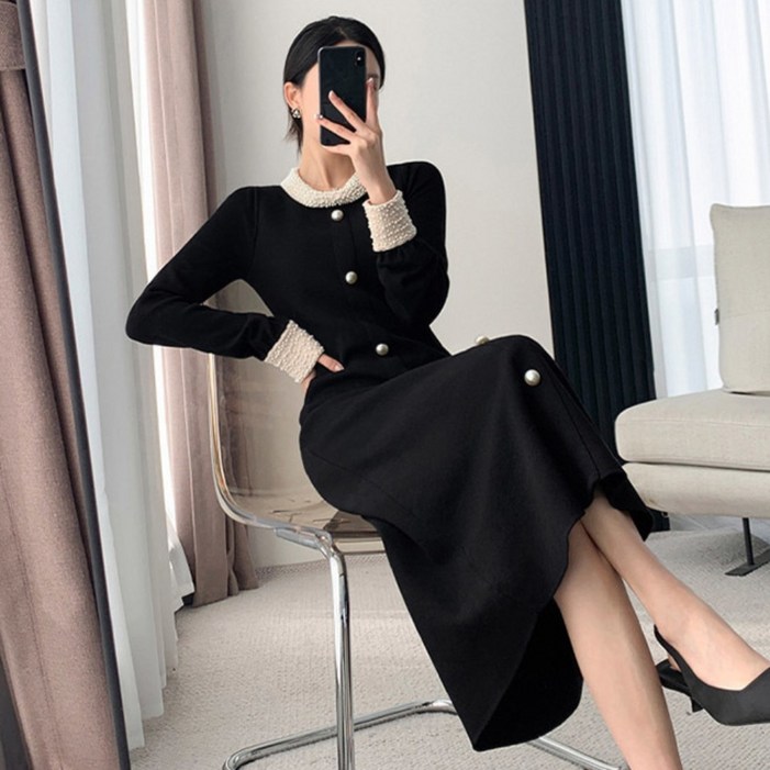 포플러앤씨 여성용 유티크 하객 원피스 P25FOPS072514