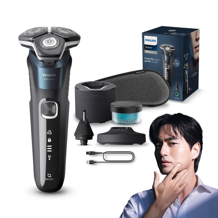 필립스 SkinIQ 5000 NEW 시리즈 전기면도기