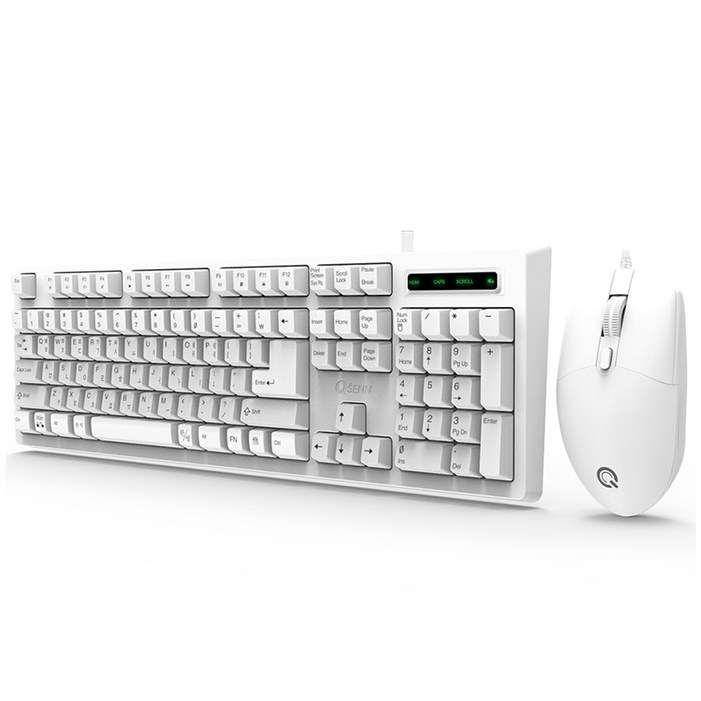 큐센 USB 키보드  마우스 세트