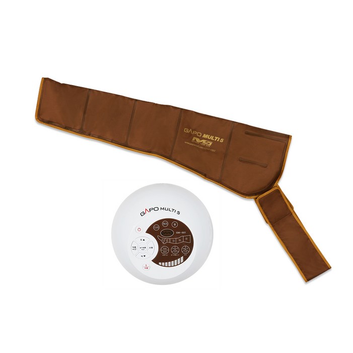 가포 사지압박 순환장치 본체  팔커프 세트 브라운