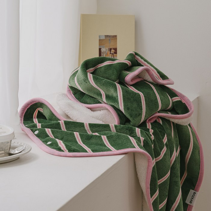 바자르 마이유 크리미 극세사 담요 이불