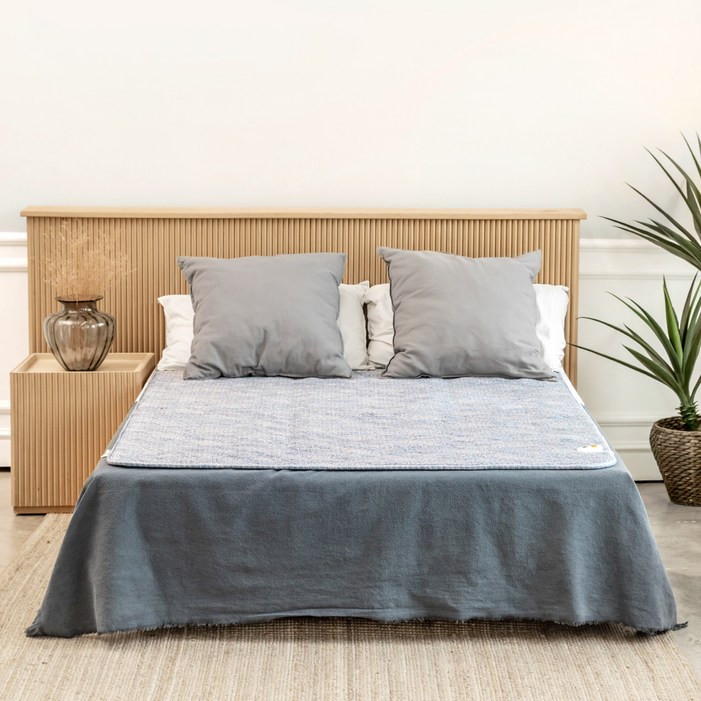 3H 한일온열기 극세사 그래핀 탄소 전기매트 MTS, 더블145 x 195 cm