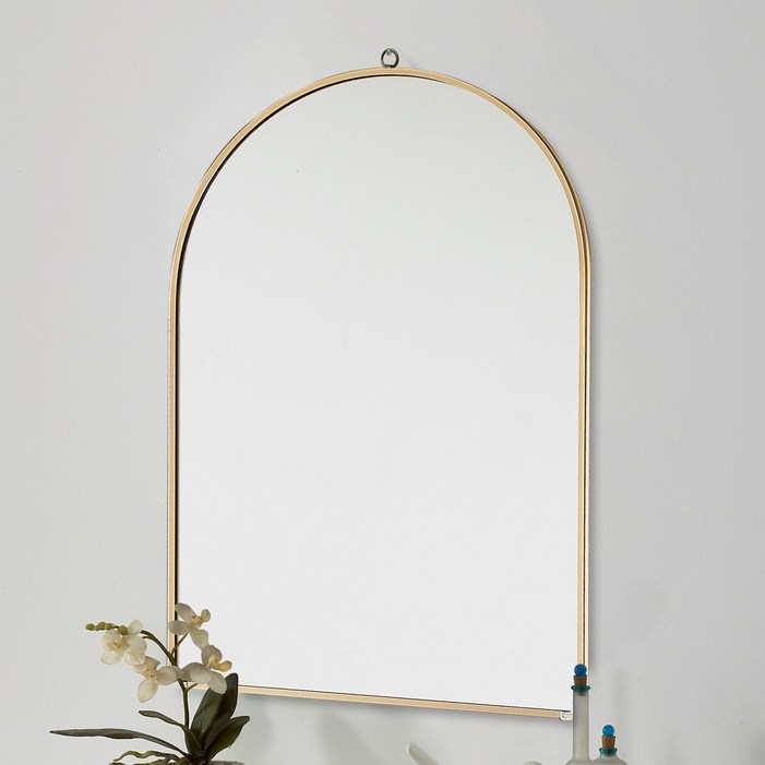 미소아이 웨스턴 돔 알미늄 벽거울