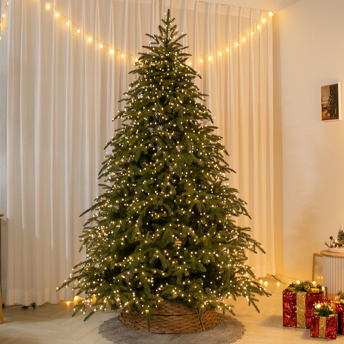 플라워트리 크리스마스 캐롤라이나 트리 내추럴 드롭형, 그린