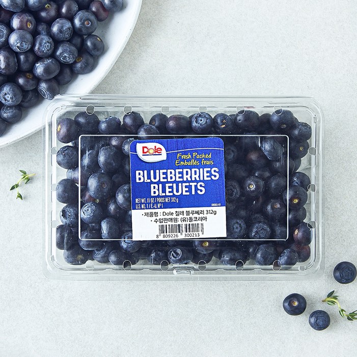 돌 칠레 블루베리, 1개, 312g