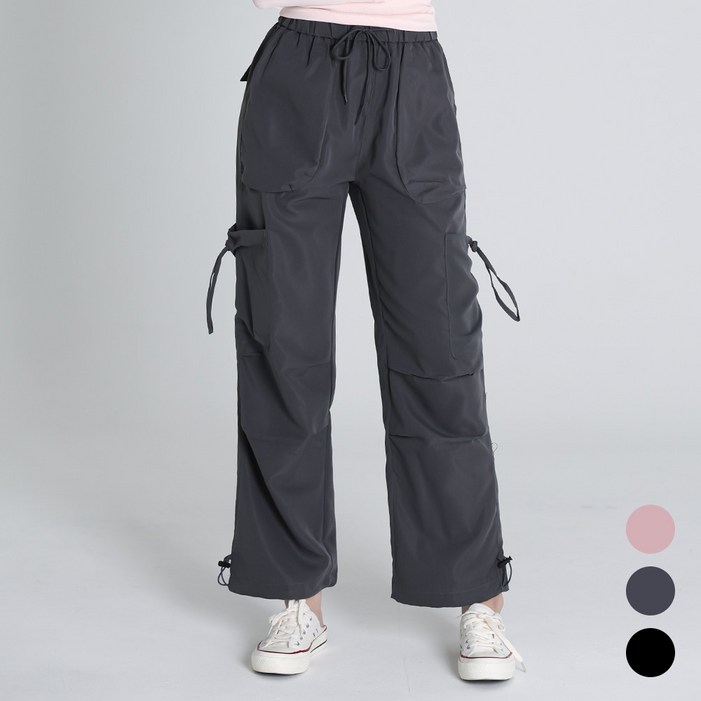 모이르벨라 여성용 스트링 조거 카고 팬츠 P26SS2-A2663