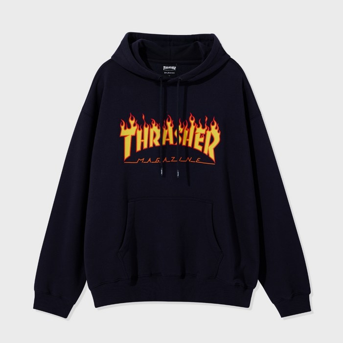 트레셔 플레임 로고 후디 TR2403HD02